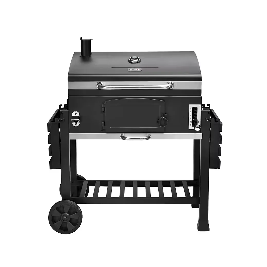 TAINO Holzkohlegrill BBQ für Garten und Terrasse