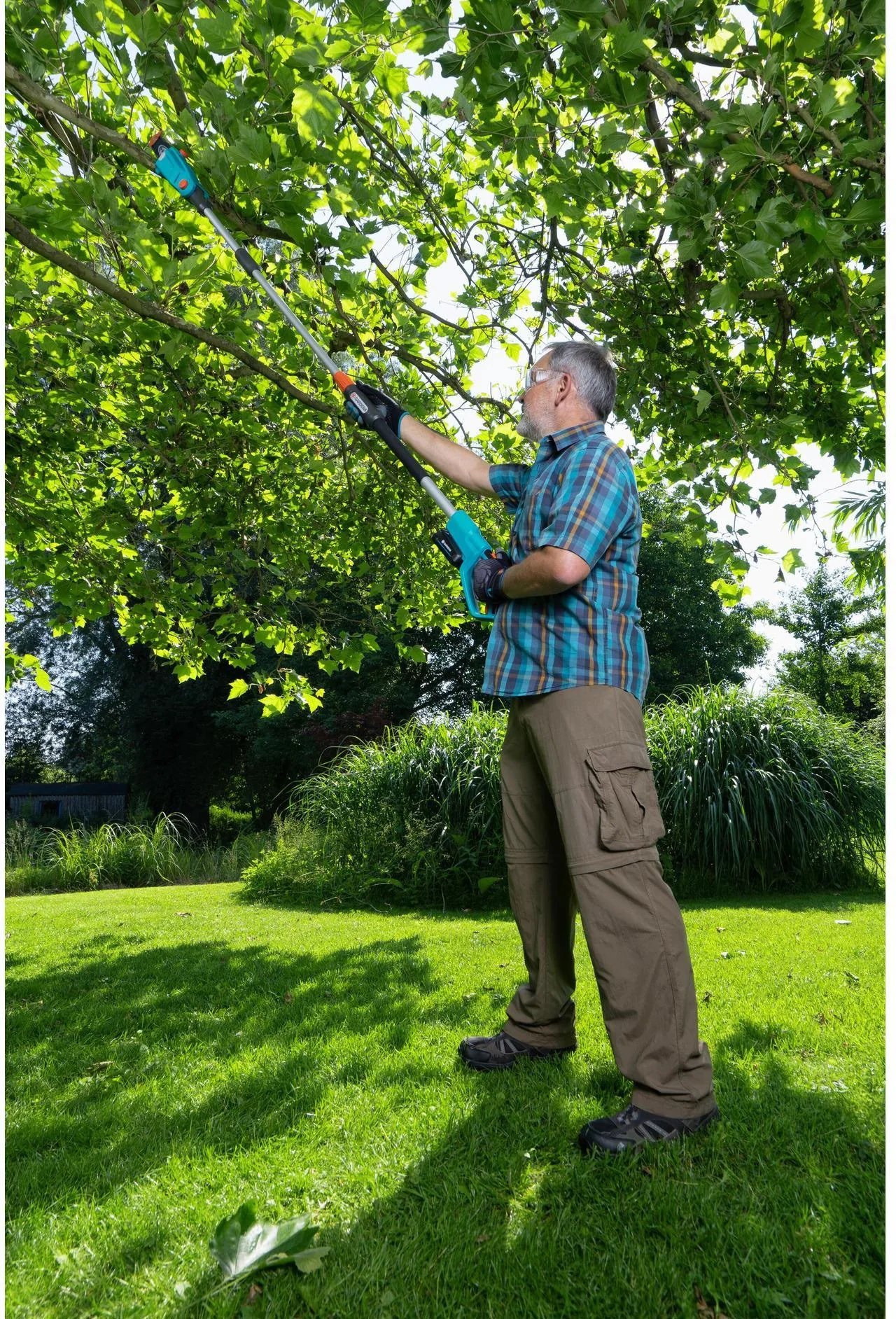 Gardena TCS 20/18V P4A Akku Hochentaster Teleskop Kettensäge