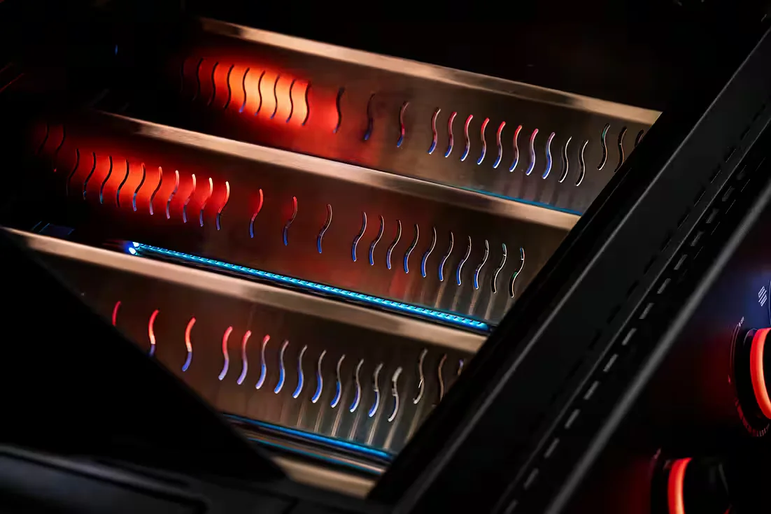 Gasgrill ALLFLAME Prime 4 BBQ für Balkon und Garten