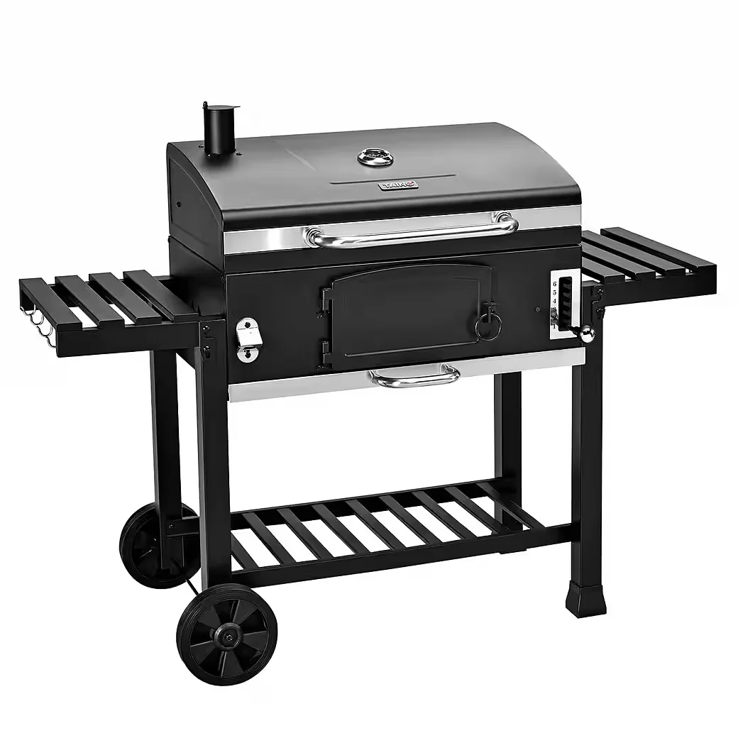 TAINO Holzkohlegrill BBQ für Garten und Terrasse