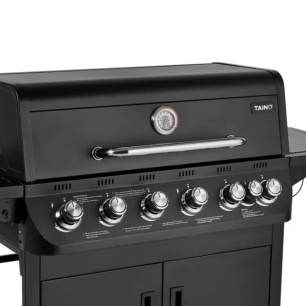 Gasgrill BRANDO BBQ Outdoor Grill für Terrasse und Garten