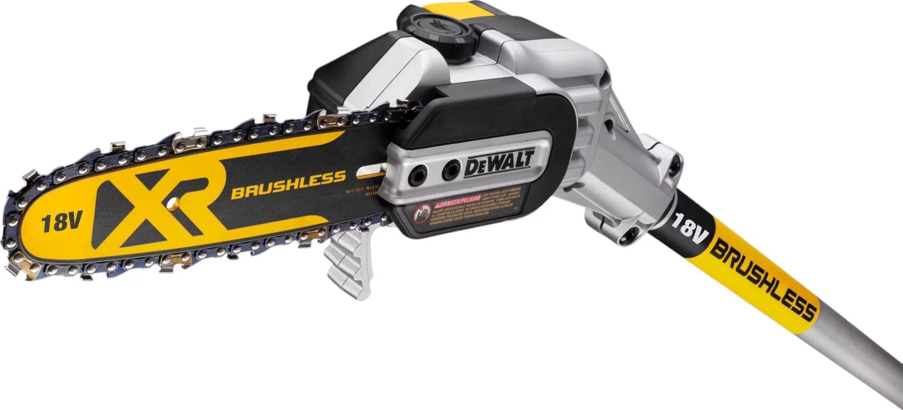 DeWalt DCMPS 567 N Akku Hochentaster 18 V Brushless + 1x Akku 4,0 Ah - ohne Ladegerät