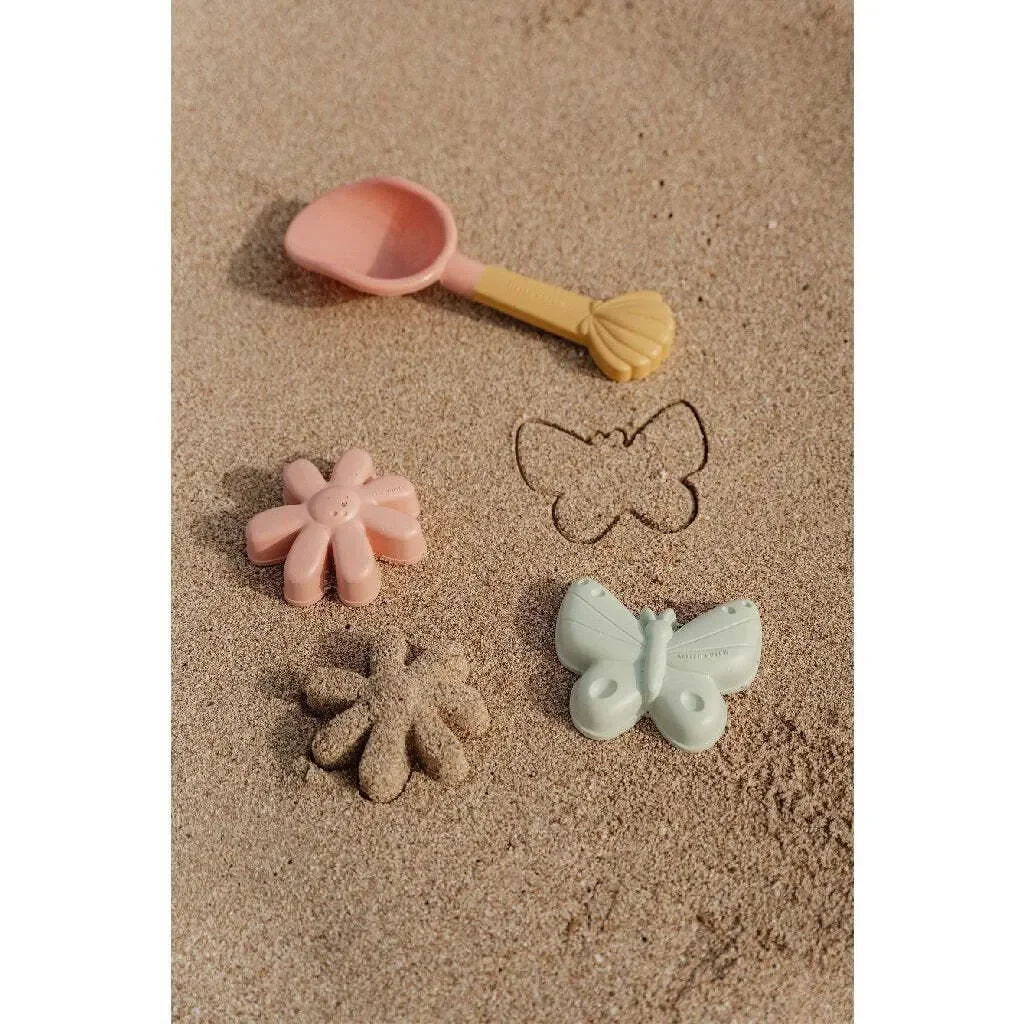 Little Dutch Beach Set 3 pcs Flowers and Butterflies kids beach toys