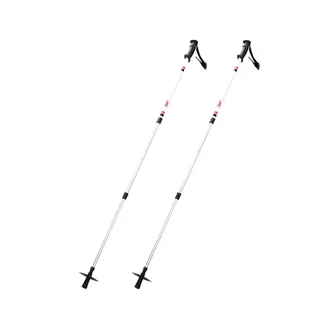 F2 Vario Pole Tour Skistöcke Langlauf verstellbar 60-130 cm weiss