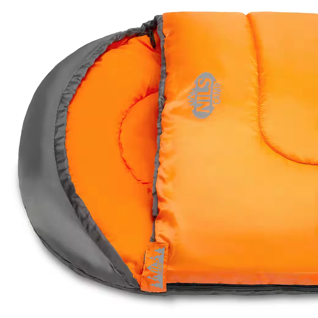 Schlafsack Camping Deckenschlafsack L 185+30/75cm 3-Jahreszeiten