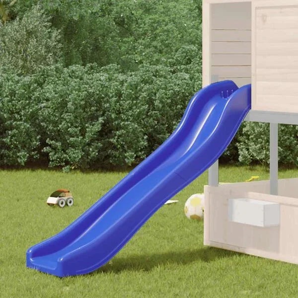 vidaXL Kinderrutsche Blau 175x38x23 cm Polypropylen Garten Spielgerät