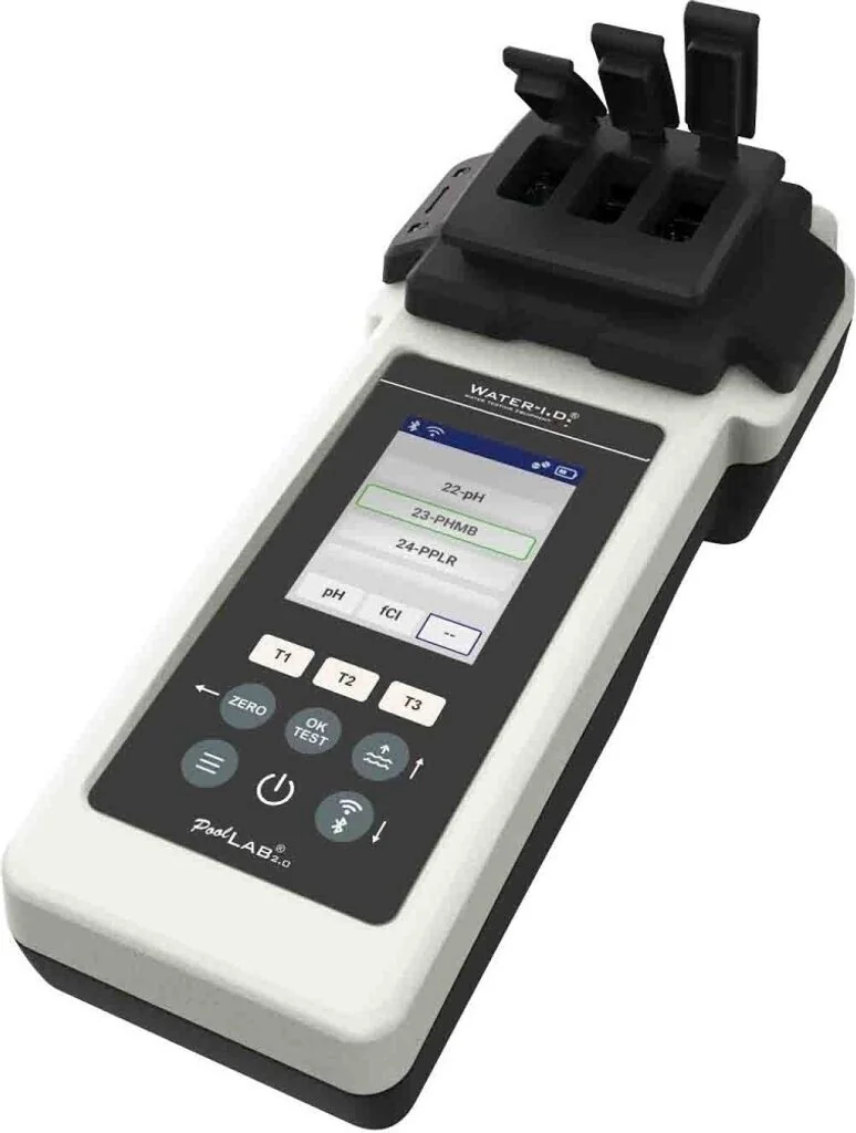 Water ID PoolLAB 2.0 Photometer pH Chlor Cyanursäure Pooltester
