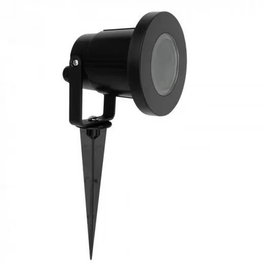 XENON LED Gartenstrahler Erd-Spieß GU-10 IP-44 ohne Leuchtmittel