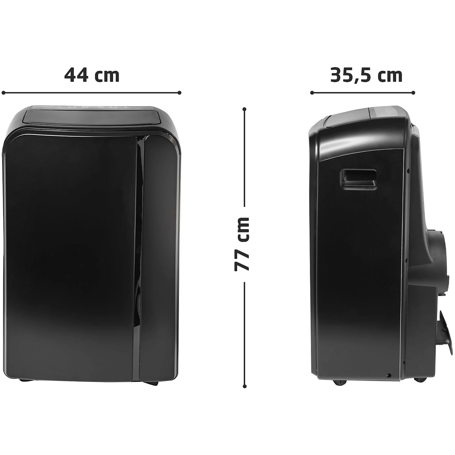 KOENIC KAC 9022 B WLAN mobiles Klimagerät 80 m3 Schwarz