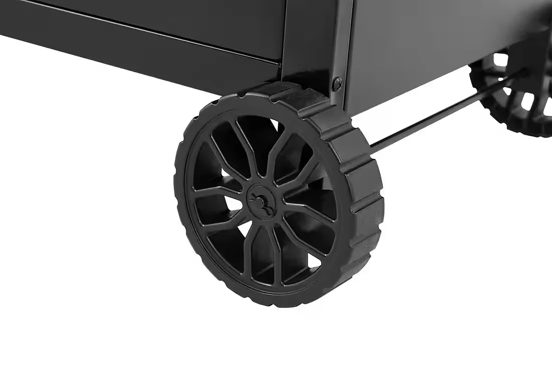 Rockford Black Gasgrill 4 Brenner mit Seitenbrenner 14500 W BBQ