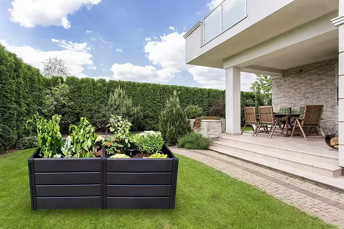 Hochbeet Demeter XL großes Gartenbeet für Gemüse und Kräuter