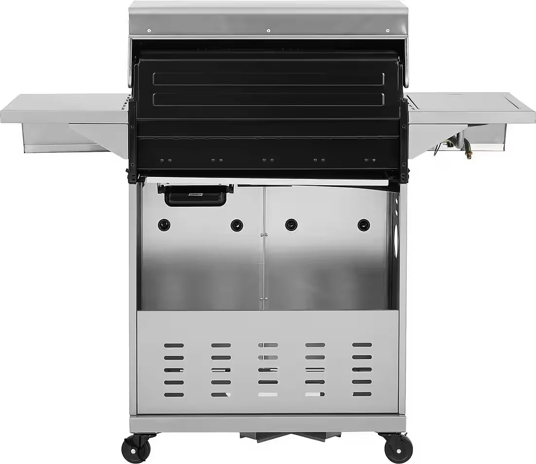 Gasgrill Richland 5 Brenner Turbobrenner Seitenbrenner 21500 W BBQ