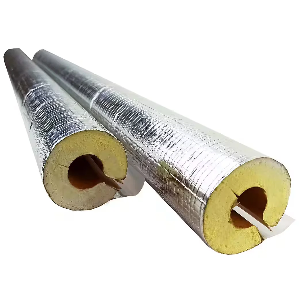 SCORPROTECT® Steinwolle Alu Rohrisolierung Gewebemantel selbstklebend