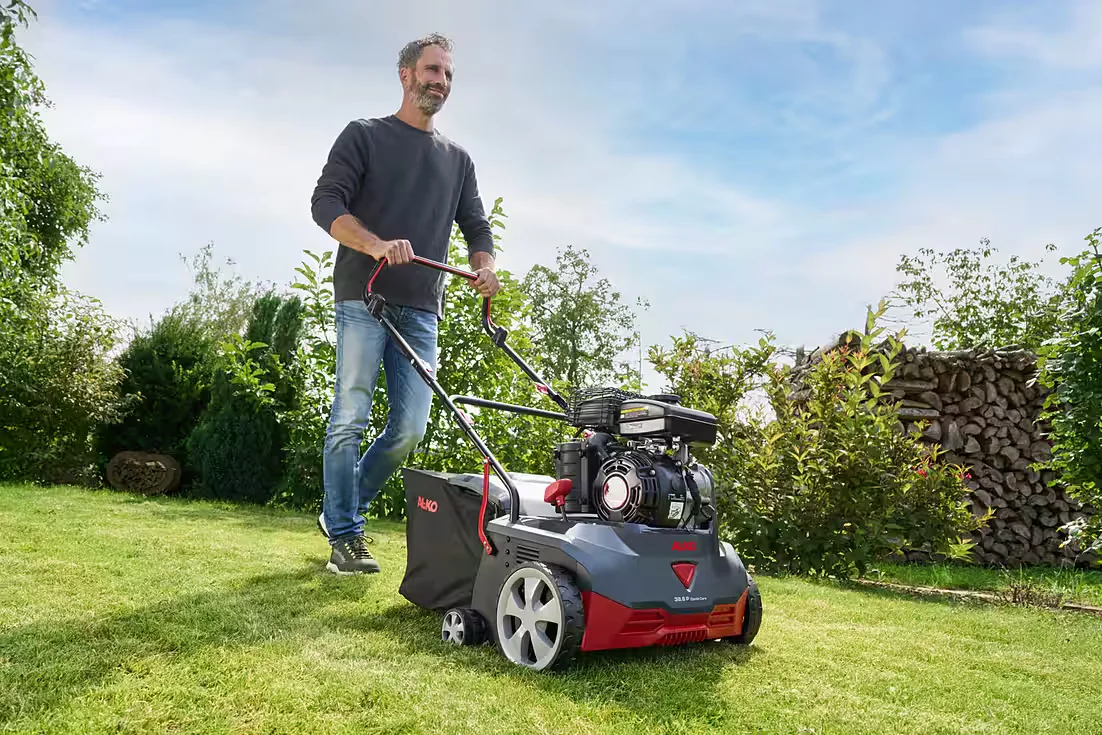 VERTIKUTIERER 38 6 P COMBI CARE COMFORT Benzin Rasenlüfter