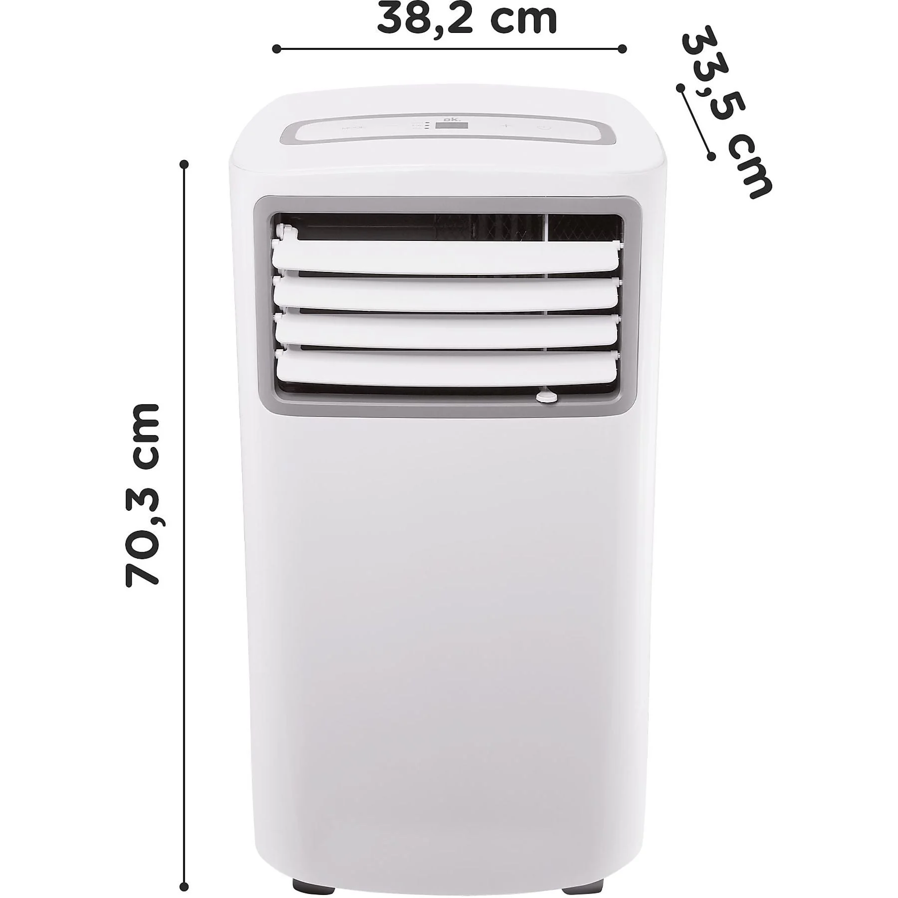 OK. OAC 7022 W Klimagerät Weiß, Energieklasse A, bis 67 m3