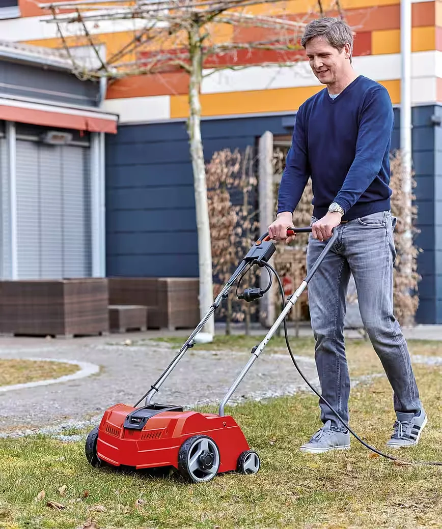 Elektro-Vertikutierer GC-ES 1231/1 Rasenlüfter für Rasenpflege