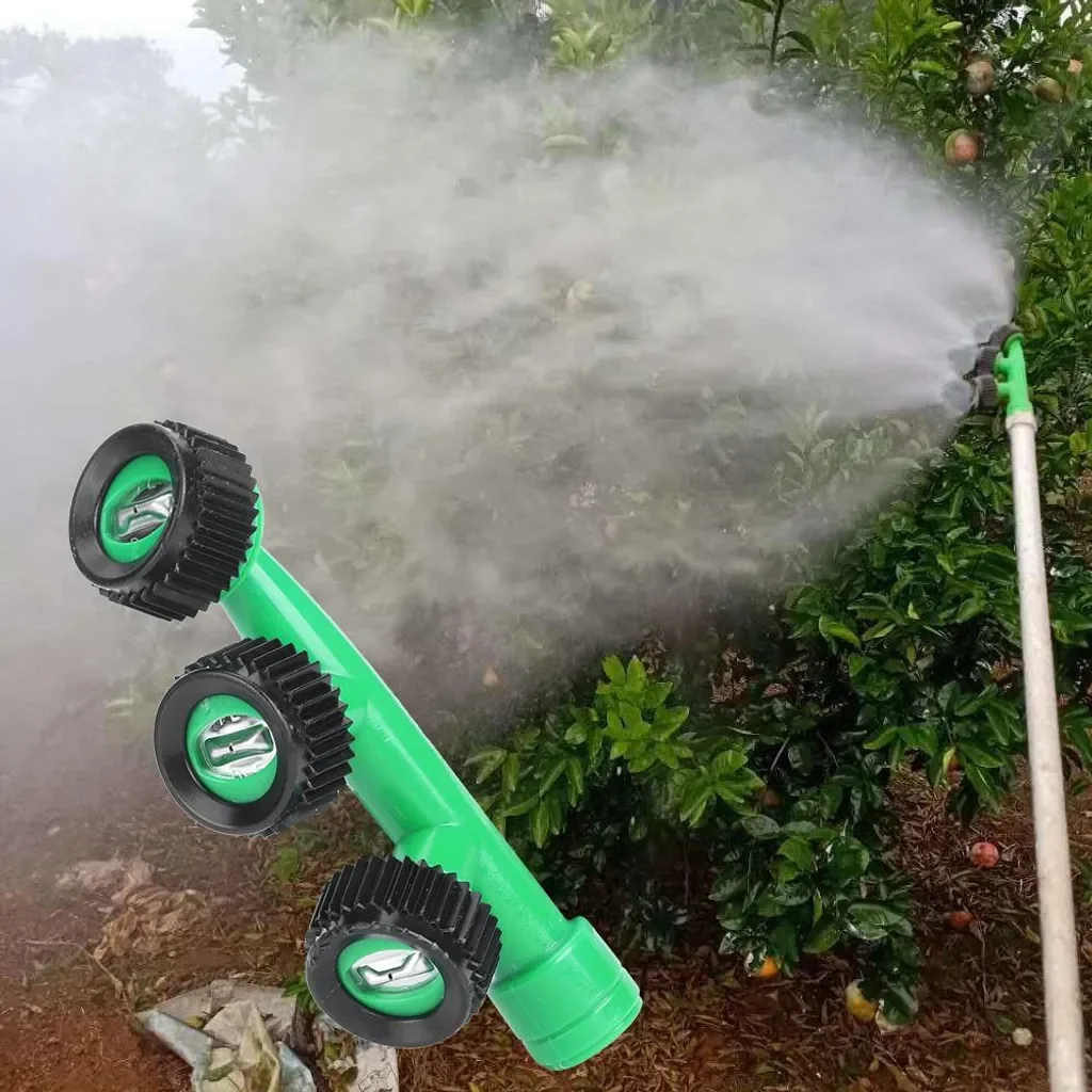Elektrische 3 Düsen Gartensprühdüse Fächerform für Pestizide
