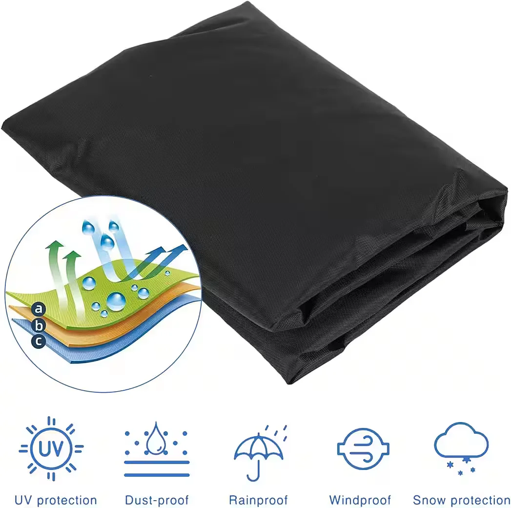 FELIXLEO Poolpumpe Abdeckung 86x61x84 wasserdicht für Sandfilteranlage