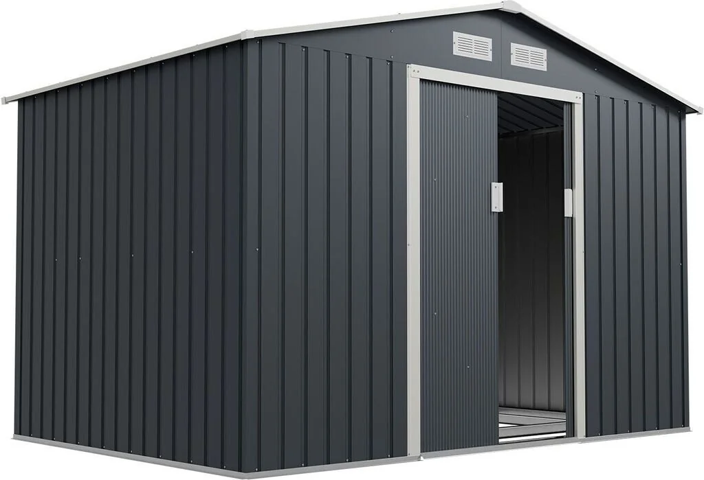 JUSKYS Gartenhaus XL Gerätehaus wetterfest für Gartenwerkzeug