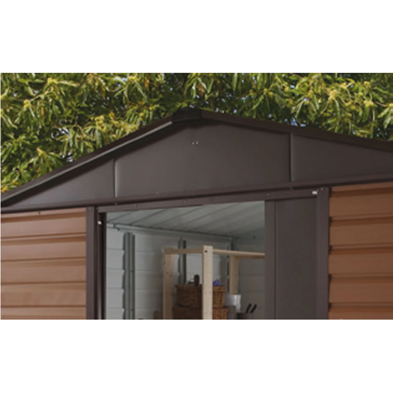 Yardmaster Metall Gerätehaus Brandenburg 1012 Gartenhaus
