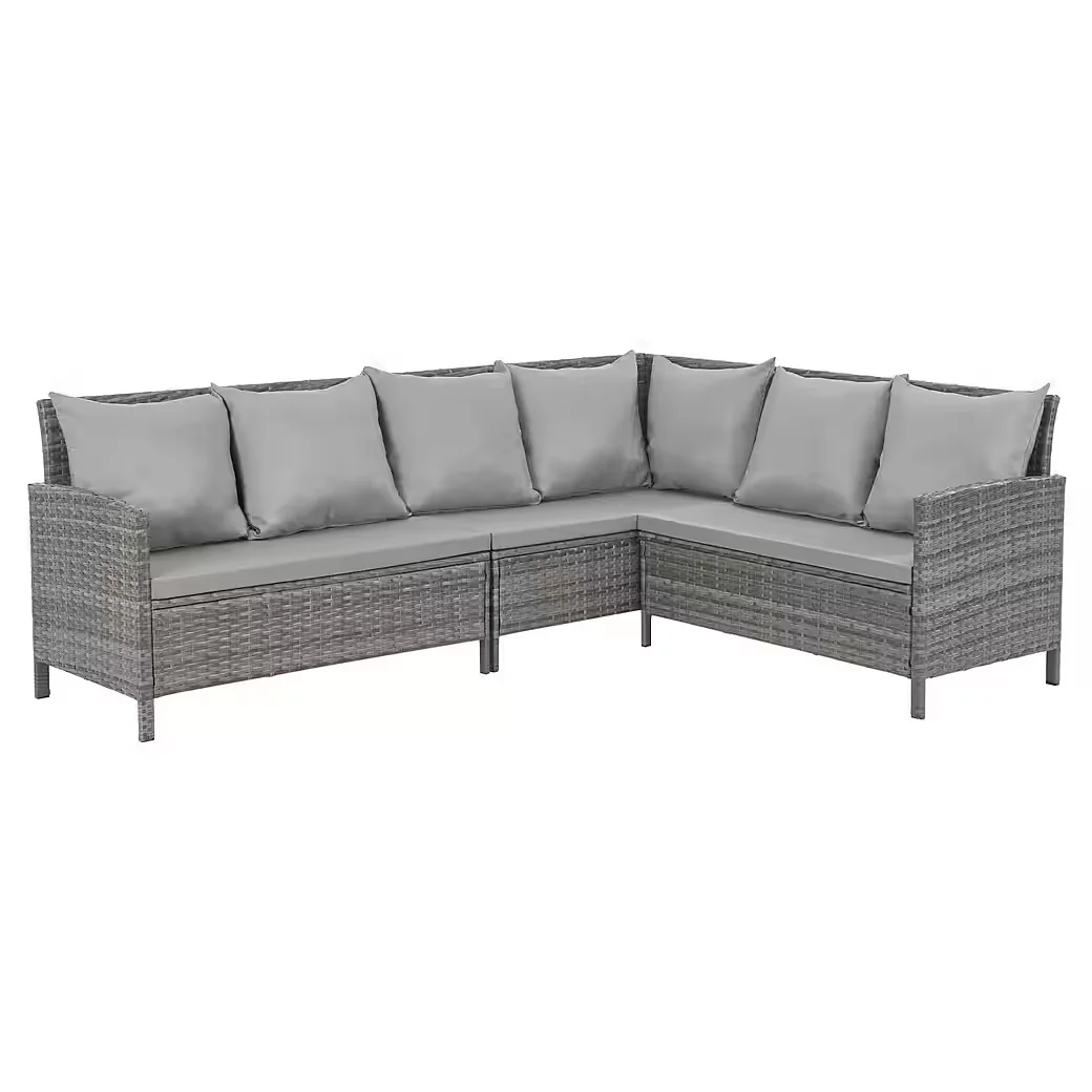 Gartenlounge Set MADISON Grau Outdoor Sitzgruppe