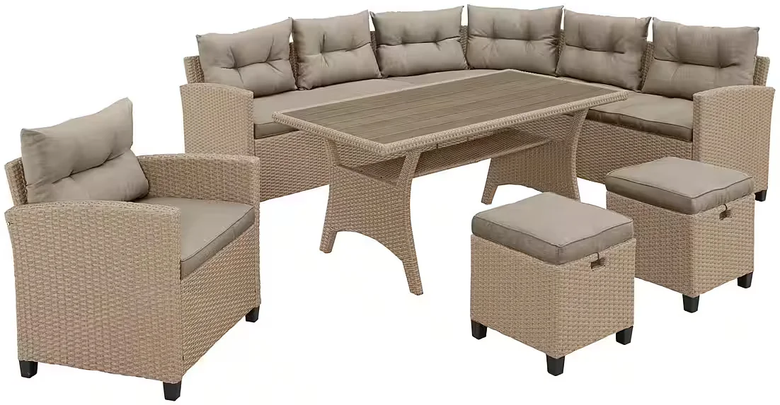 Gartenlounge Set Keros Premium Outdoor Sitzgruppe Terrasse
