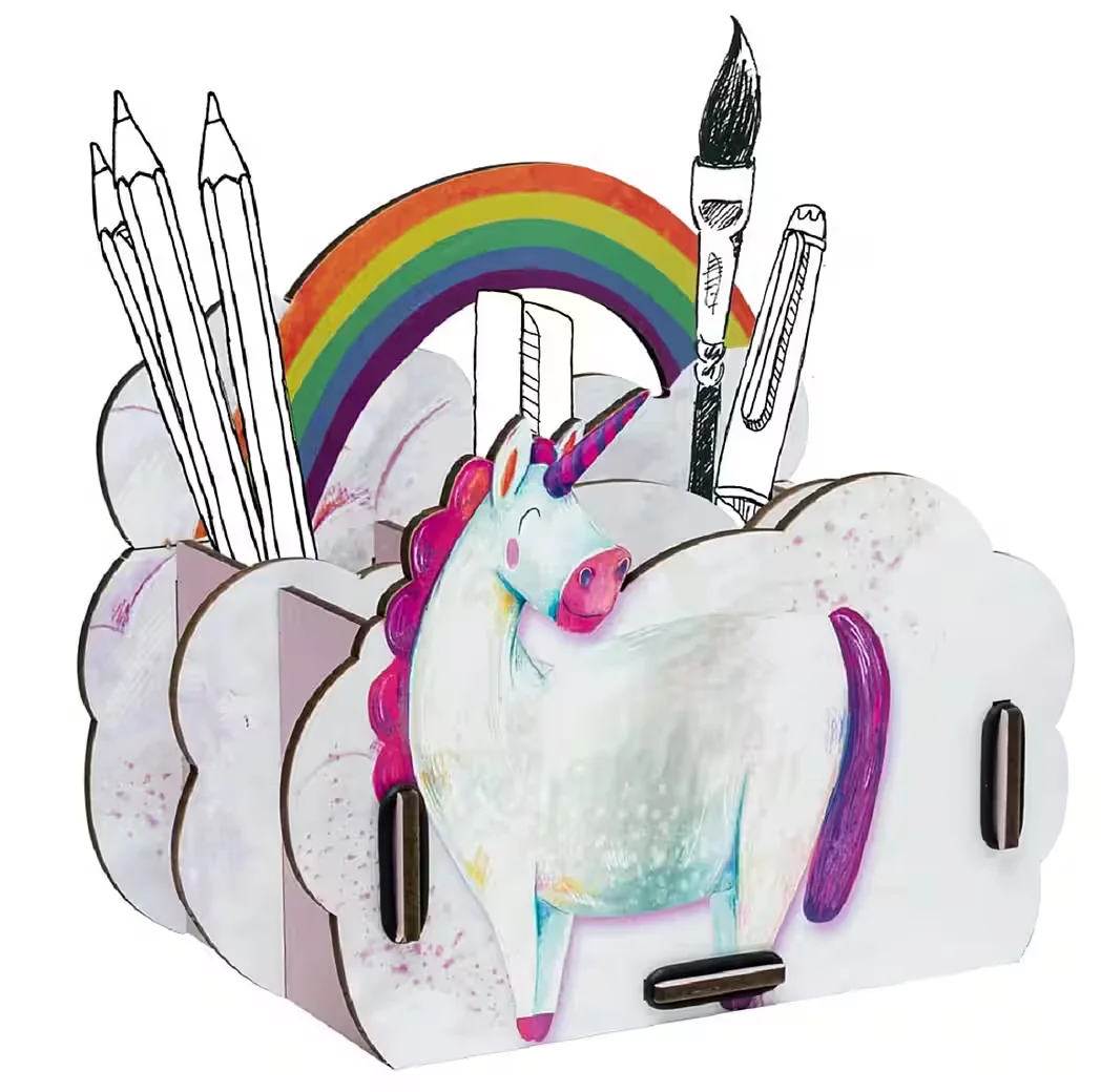 WERKHAUS® Organizer Stiftebox Einhorn Stiftehalter Stifteköcher