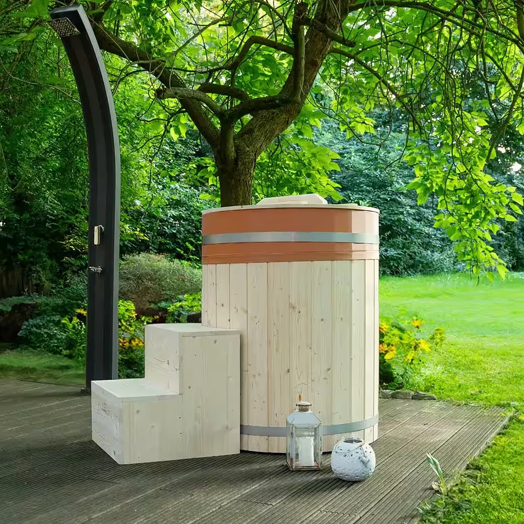 ARUM Pool Cold Tub Badefass 70 cm Eisbad Outdoor Garten
