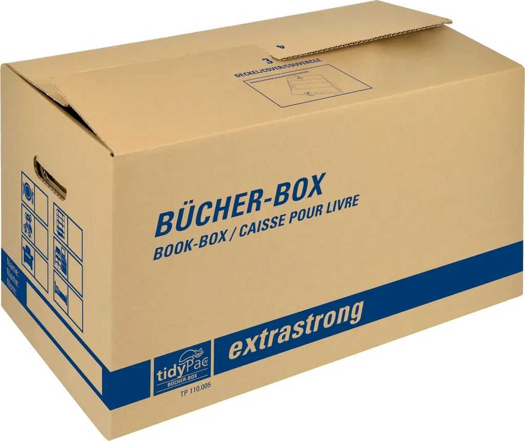 tidyPac Umzugskarton TP110.005 575x295x335 mm braun stabil