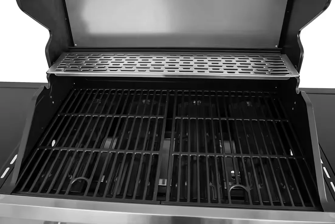 Gasgrill Rockford 4 Brenner und Seitenbrenner 14 5 kW Gesamt BBQ