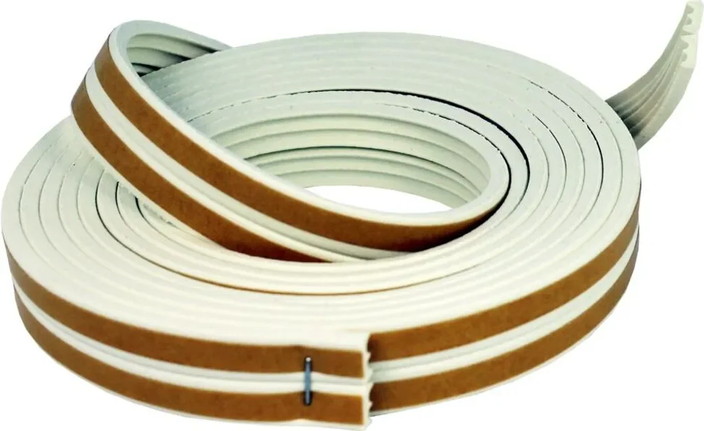 EcoSavers P-förmige selbstklebende Dichtung für Fenster/Türen