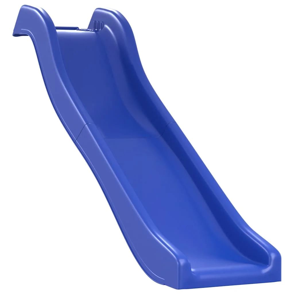 vidaXL Kinderrutsche Blau 175x38x23 cm Polypropylen Garten Spielgerät
