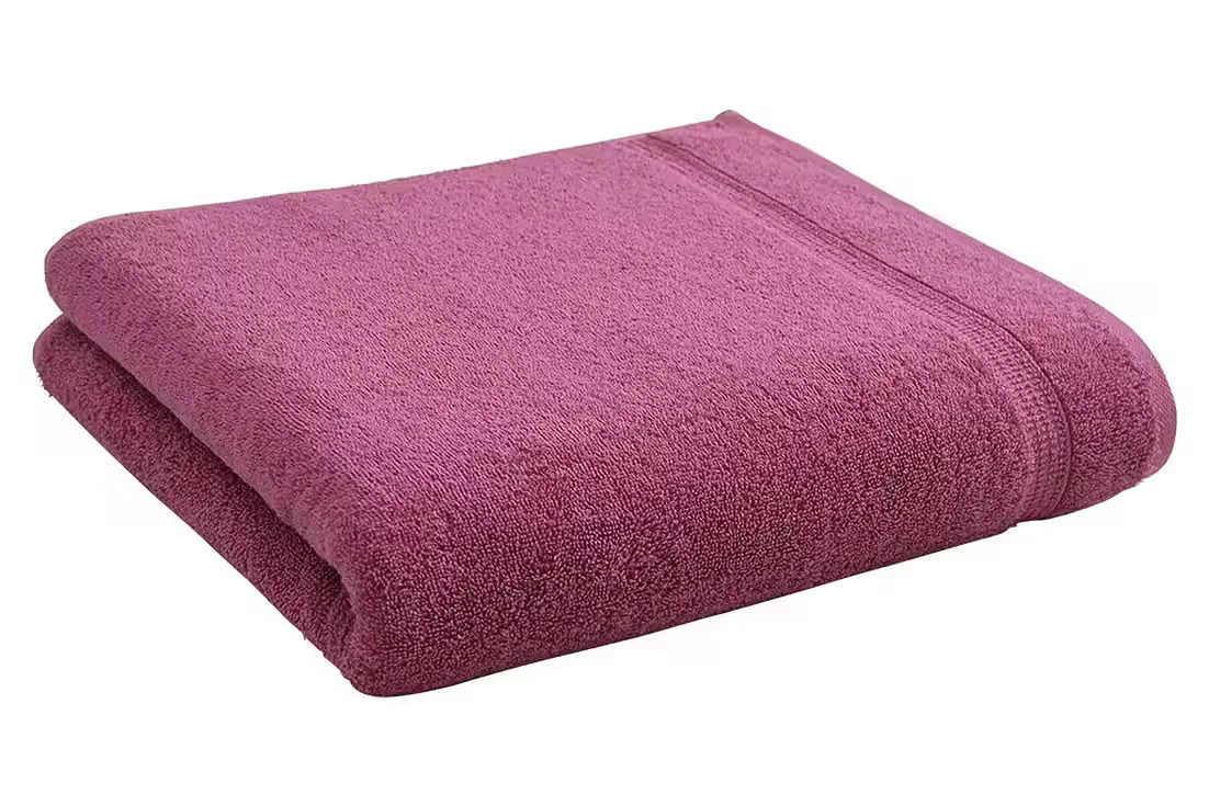 MONDO Duschtuch Badetuch FERI Pink 67x140 cm aus 100 Prozent Baumwolle