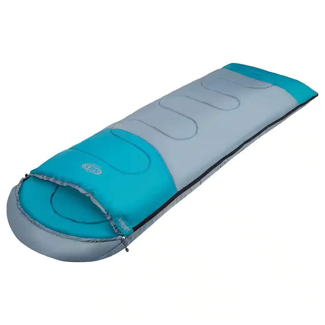 Schlafsack Camping Deckenschlafsack Outdoor M 175+30 x 75 cm warm