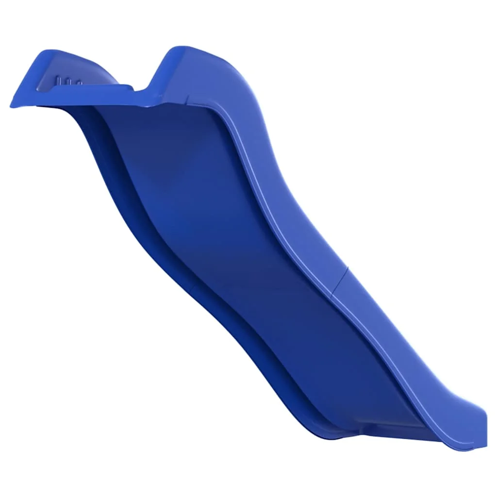 vidaXL Kinderrutsche Blau 175x38x23 cm Polypropylen Garten Spielgerät