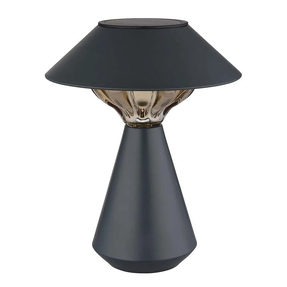 GLOBO LIGHTING LED Außen-Tischleuchte Solar Gartenlampe Tischlampe