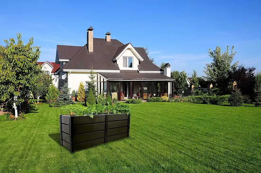 Hochbeet Demeter XL schmal Garten Pflanzkasten
