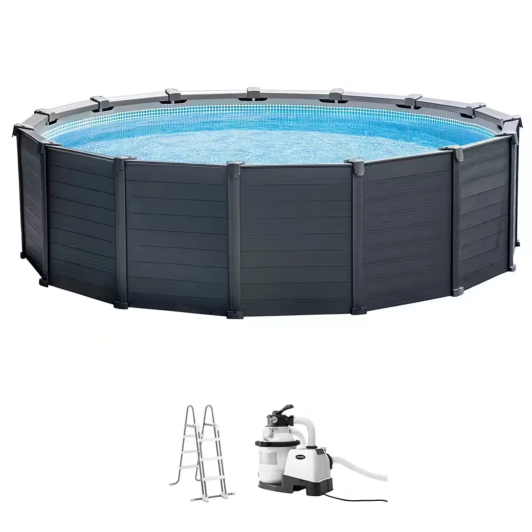 Framepool Graphite Gray Panel pool wall replacement part