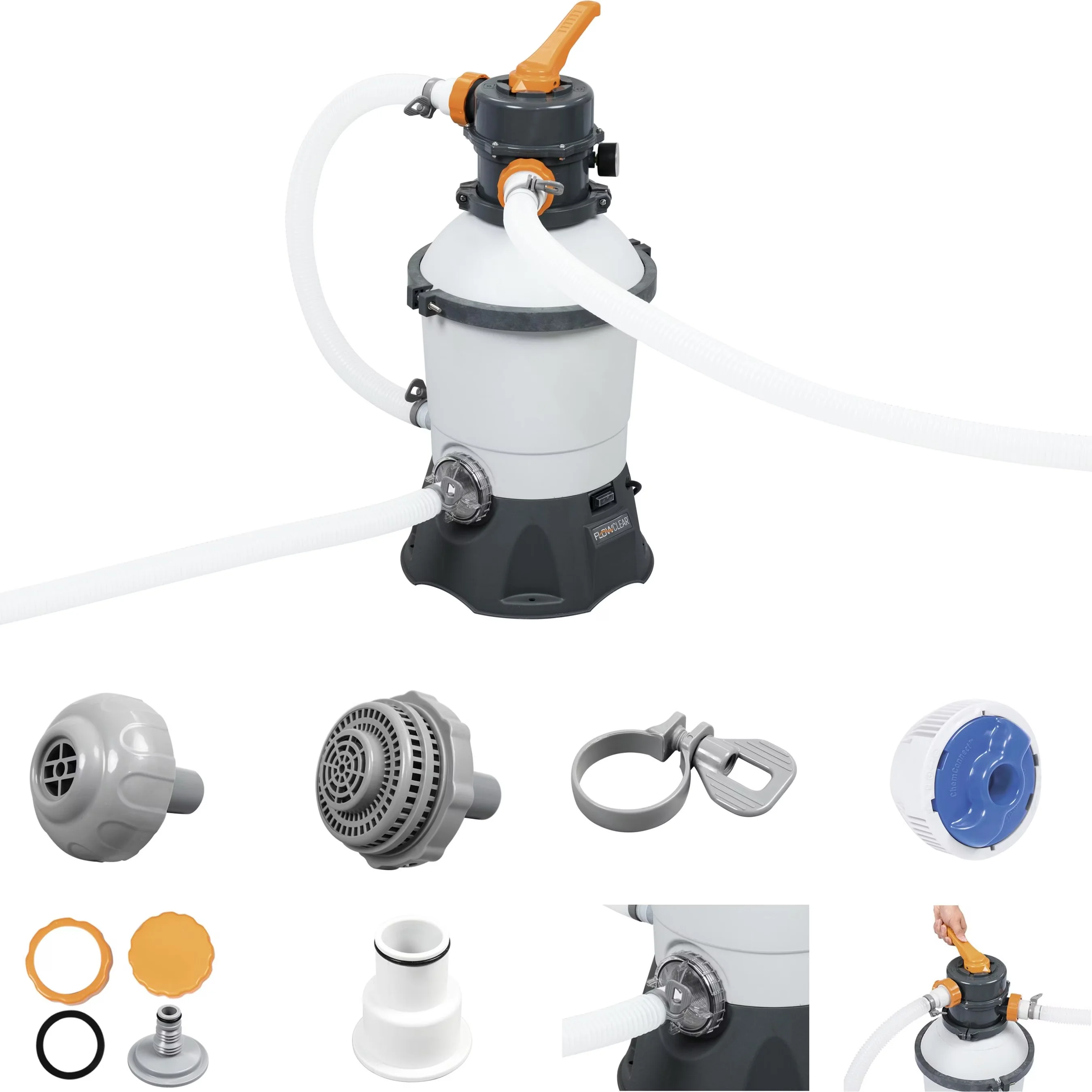 Bestway Flowclear Poolzubehör Poolfilter