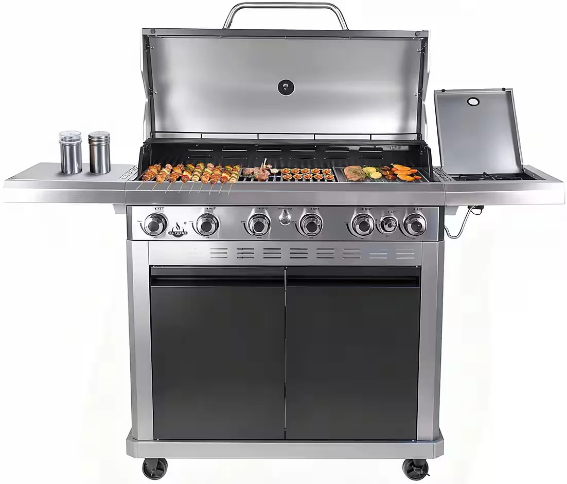 Gasgrill Detroit BBQ Grill für Garten und Terrasse
