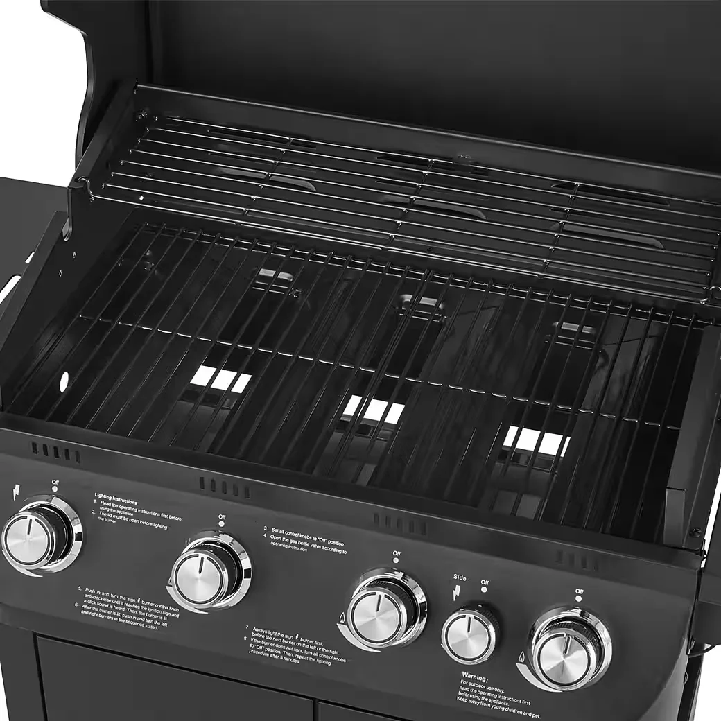 Gasgrill BRANDO BBQ Outdoor Grill für Garten und Terrasse