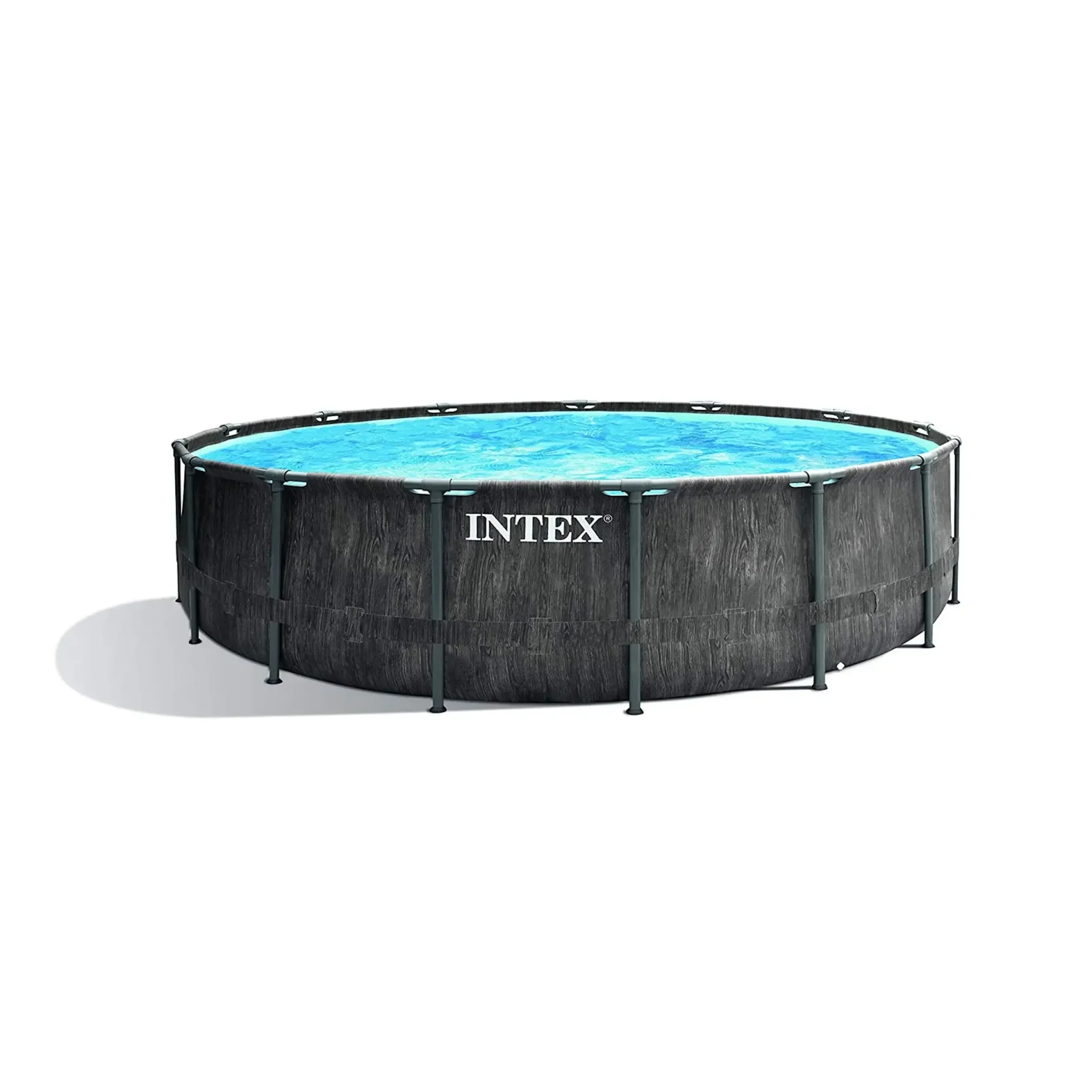 Intex 26742GN Greywood Prism Frame Pool 457x122cm Gartenpool