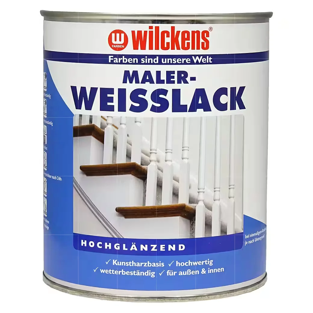 WILCKENS FARBEN Maler-Weisslack 0.375 Liter Lack weiss